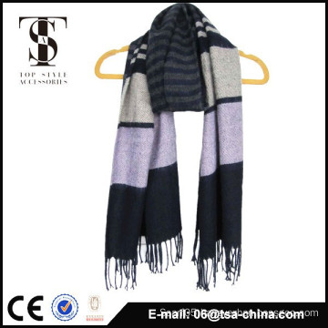 2015 fashion heart pattern winter jacquard scarf